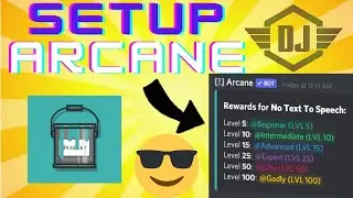 How to Add and Setup Arcane Bot Discord in Discord Server