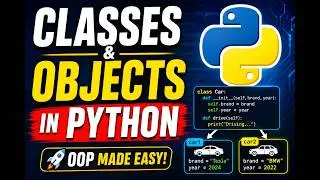 Python Classes & Objects Made Ridiculously Easy