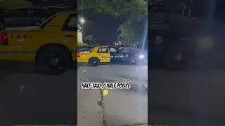 Half Taxi / Half Police Car 🤔