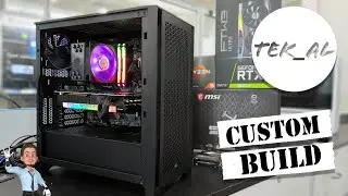 Moderate Gaming Build in Corsair 4000D | Ryzen 5 5600X | 3070 Ti (time lapse)