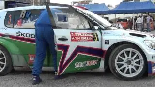 2012 Eskişehir Rallisi / Burak Çukurova - Ünal Tezel / Skoda Fabia S2000