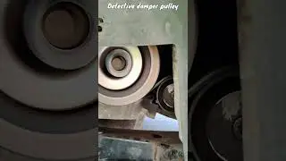 Crankshaft Harmonic Balancer Knocking Sound - Bad Damper Pulley