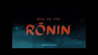 Rise of the Ronin Trailer PlayStation 5