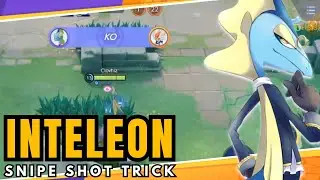 How to perform snipe shot perfectly | Inteleon Pokemon Unite