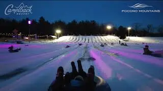 Galactic Snow Tubing at Camelback | Pocono Mountains