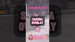 ETSY IN BIO 🌸 | Cute Sakura Overwatch Overlay | Overlay for Twitch and Video edits! #twitch #ow