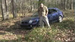 Fourwheeling and offroading in a subaru, discussion and a quick tip for stuck vehicles