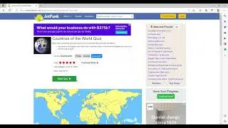 Jetpunk Countries of The World Quiz