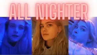 my first all nighter (failed)