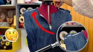 Shoulder Alteration: How to Make a Cuff when it's Slanted? 🧐