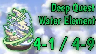 【Princess Connect Re: Dive】Deep Quest | Wind Element 4-1 / 4-9 !!!