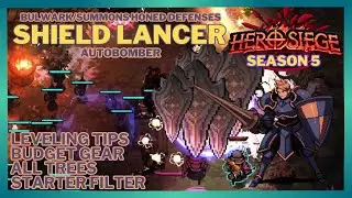 Honed Defenses Shield Lancer Starter+ Build Guide - Hero Siege 2 - Season 5