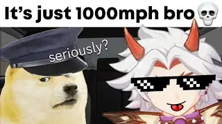When Itto got caught overspeeding 💀🚗