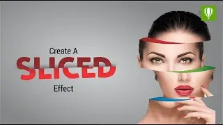 Coreldraw Tutorials | Create a Sliced Effect in Coreldraw ||  