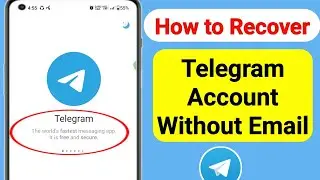 How to Recover Your Telegram Account (Updated Method) | How to Recover Telegram Account