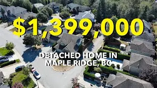 Inside a $1.4M 5 Bedroom + 5 Bathroom Single Family Home in Maple Ridge, BC