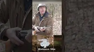 Shooting a 19th century double rifle