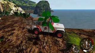 Trespasser - Jurassic Park's Beach in BeamNG