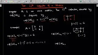 Mastering Matrix Cofactors: A Comprehensive Guide to Linear Algebra Techniques