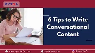 8 Tips to Write Conversational Content - Content Writing Tips - Copywriting Tips