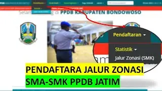 Cara daftar Zonasi SMK/SMA PPDB Jatim