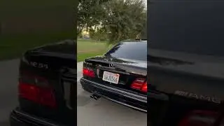 W210 E55 AMG cinematic view