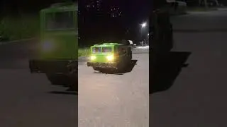 Ночной рейс на транзите #rccar #snowrunner #offroad #rctruck