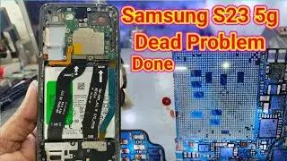 Samsung S23 5g Dead Problem //samsung S23 dead ram cpu reball done
