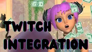 VTuber Twitch Integration with Animaze - Chat can trigger events by typing a word