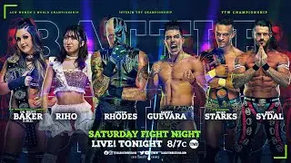 AEW Battle Of The Belts 2021 Full Official Match Card
