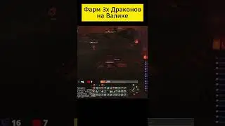 Фармим драконов на Валакасе 
