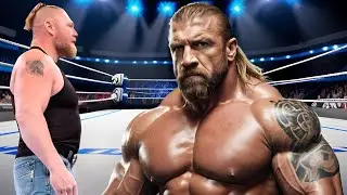 WWE - Brock Lesnar vs Triple H | Iron Man Match 2025 | WWE Apr 04, 2025