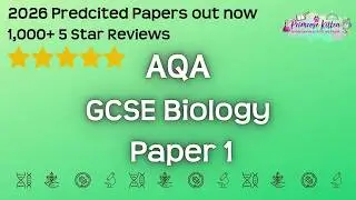 Revise All of AQA GCSE Biology Paper 1 Revision | 12th May 2026