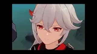 Kazuha roasting a sword for 3 minutes