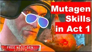 Get the Mutagen Skill Tree in Act 1 of the Witcher 3 Next Gen Update, Euphoria 