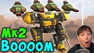 OMG! KANG DAE BEHEMOTH is INSANE! War Robots Mk2 Gameplay WR