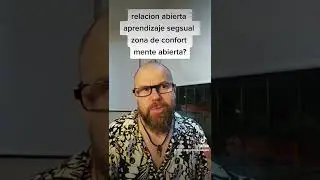 Tu pareja quiere una relación abierta? Qué motivos Tiene?
