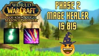 NEW SECRET TECH For Mage Healers in Phase 2 | WoW SoD Mage Healing Build for Phase 2