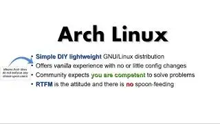 About Arch Linux... let's start using it!
