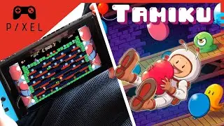 Retro inspired Platformer on the SWITCH 🎮🎈 TAMIKU Review