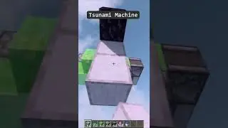 Minecraft Tsunami Machine #minecraft #minecraftshorts #minecraftmemes