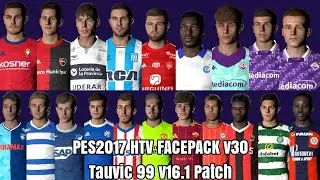 PES 2017 HTV FACEPACK MINI v30 Tauvic99 v16.1 Patch