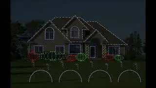 A Mad Russian's Christmas (16 Channels) Light Show - Trans Siberian Orchestra (TSO)