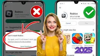 Как исправить ошибку «Не могу установить Roblox» в Google Playstore | Проблема «Не могу ...