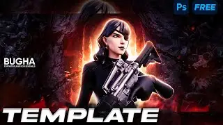 FREE AMAZING FORTNITE HEADER TEMPLATE (.psd) fanart for SENTINELS BUGHA!