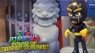 PJ Masks Golden Night Ninja Steals Mystery Mountain Hideout