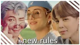 new rules - bts edit ✨