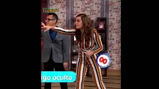 Tania Rin conjunto cafe rayado