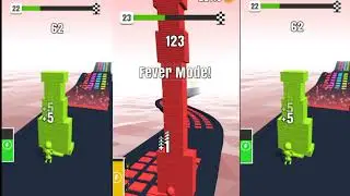 Stack colors Gameplay -  android New update 2021-Jum Run [EP 45]