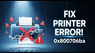 Fix Printer Configuration Error 0x800706ba 🖨️ Printer Configuration Problem
